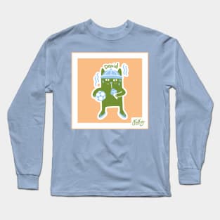 Summer Cat Long Sleeve T-Shirt